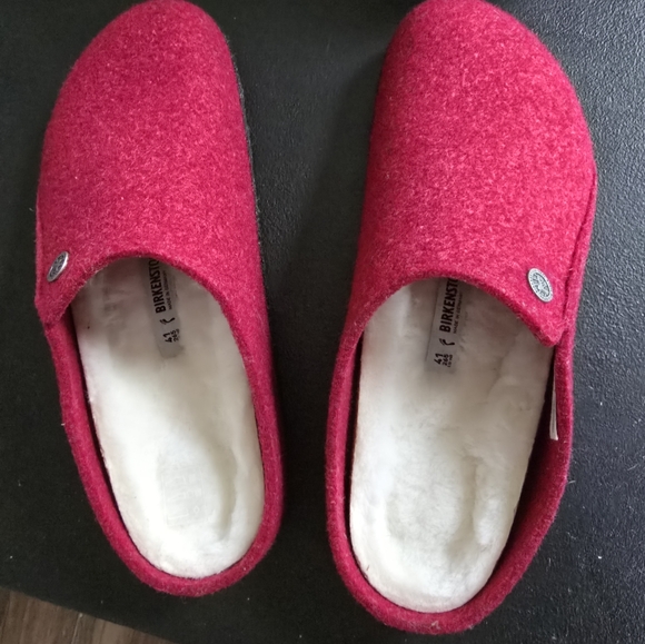 Birkenstock Zermatt Shearling Wool Clogs - Picture 4 of 5